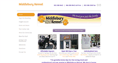 Desktop Screenshot of middleburykennel.com